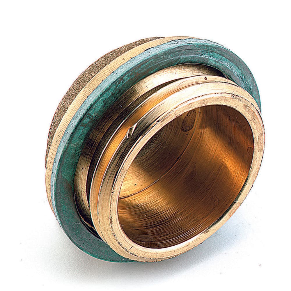 Comap bouchon avec bague d'étanchéité pour distributeur non nickelé 4/4"M
