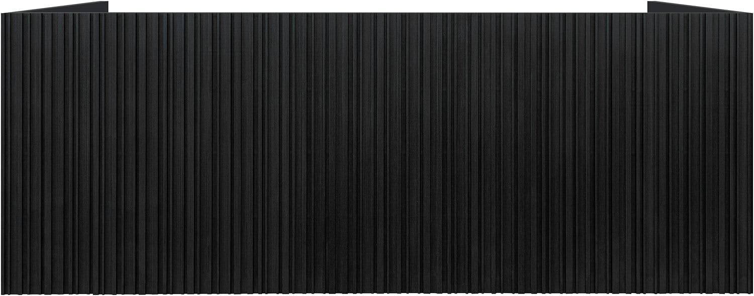 SOUS MEUBLE FOREST 1 TIROIR 120CM CHENE NOIR