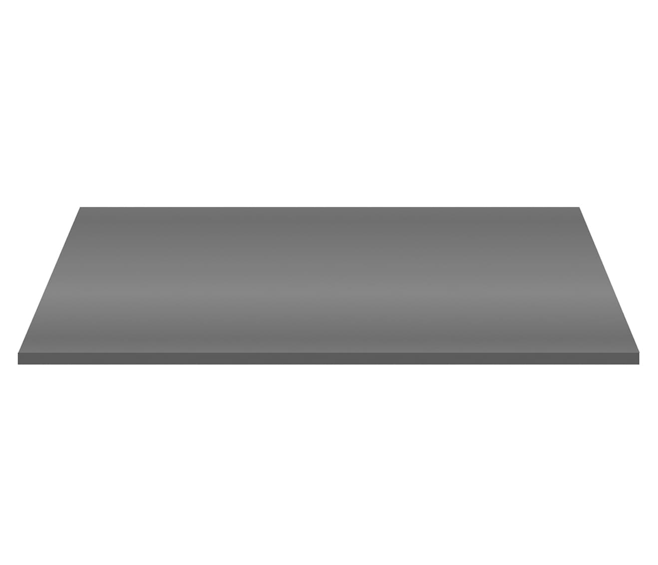 ALONI TABLETTE EN MDF (152.4X45.5X2.6 CM) - GRIS BRILLANT