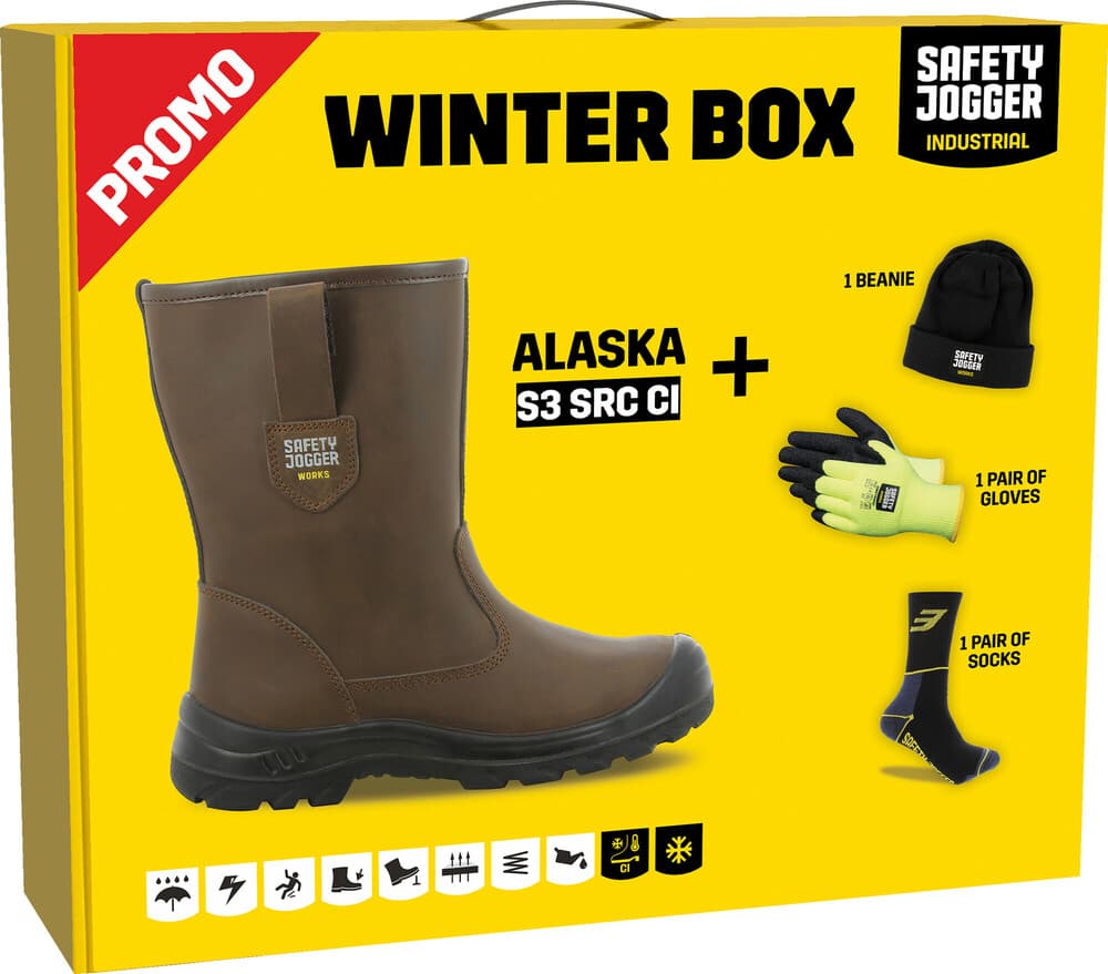 Safety Jogger Promo Alaska box d'hiver bottes de sécurité pointure 44