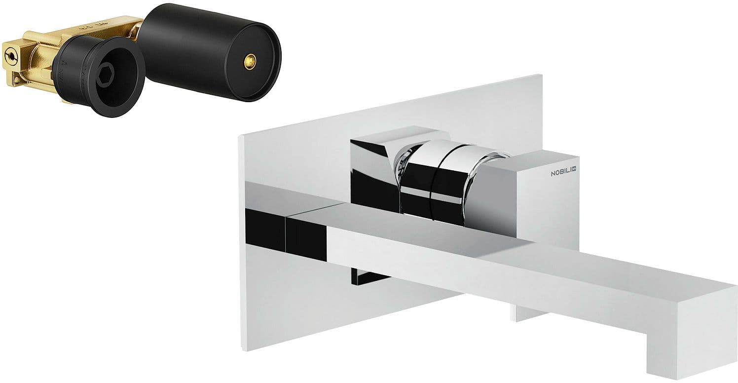 MITIGEUR LAVABO MURAL MIA NOBILI 200MM CHROME