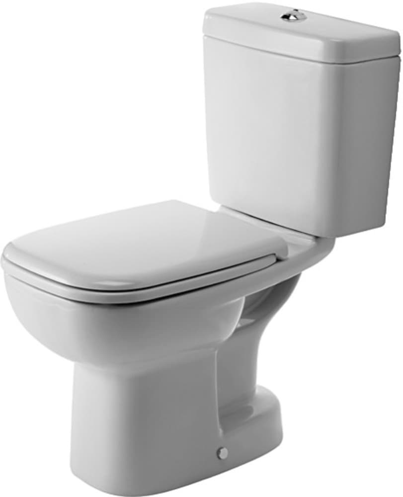 Duravit D-Code cuvette au sol avec sortie verticale