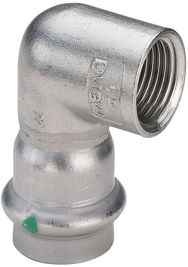 COUDE 4/4"F-28MM SANPRESS INOX VIEGA