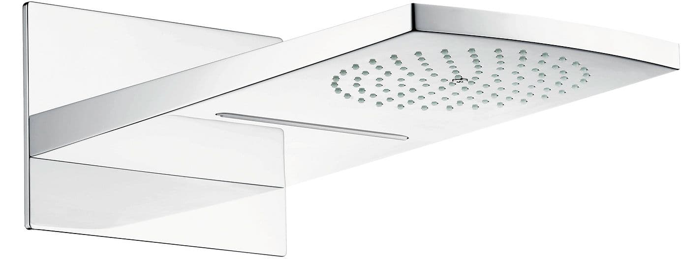DOUCHE DE TETE RAINDANCE RAINFALL 180 AIR 2JET HG MURAL CHROME