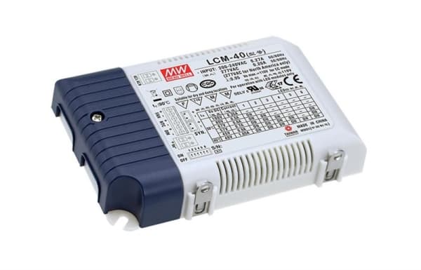 Led driver 40W alim. en courant constant sortie 0.35A / 0.5A / 0.6A / 0.7A / 0.9A dimmable 0-10Vdc