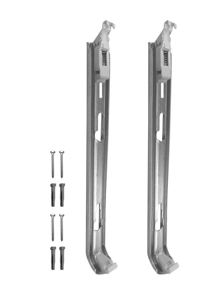 Henrad jeu 2 consoles radiateurs panneaux Henrad sans pattes fixation H300mm