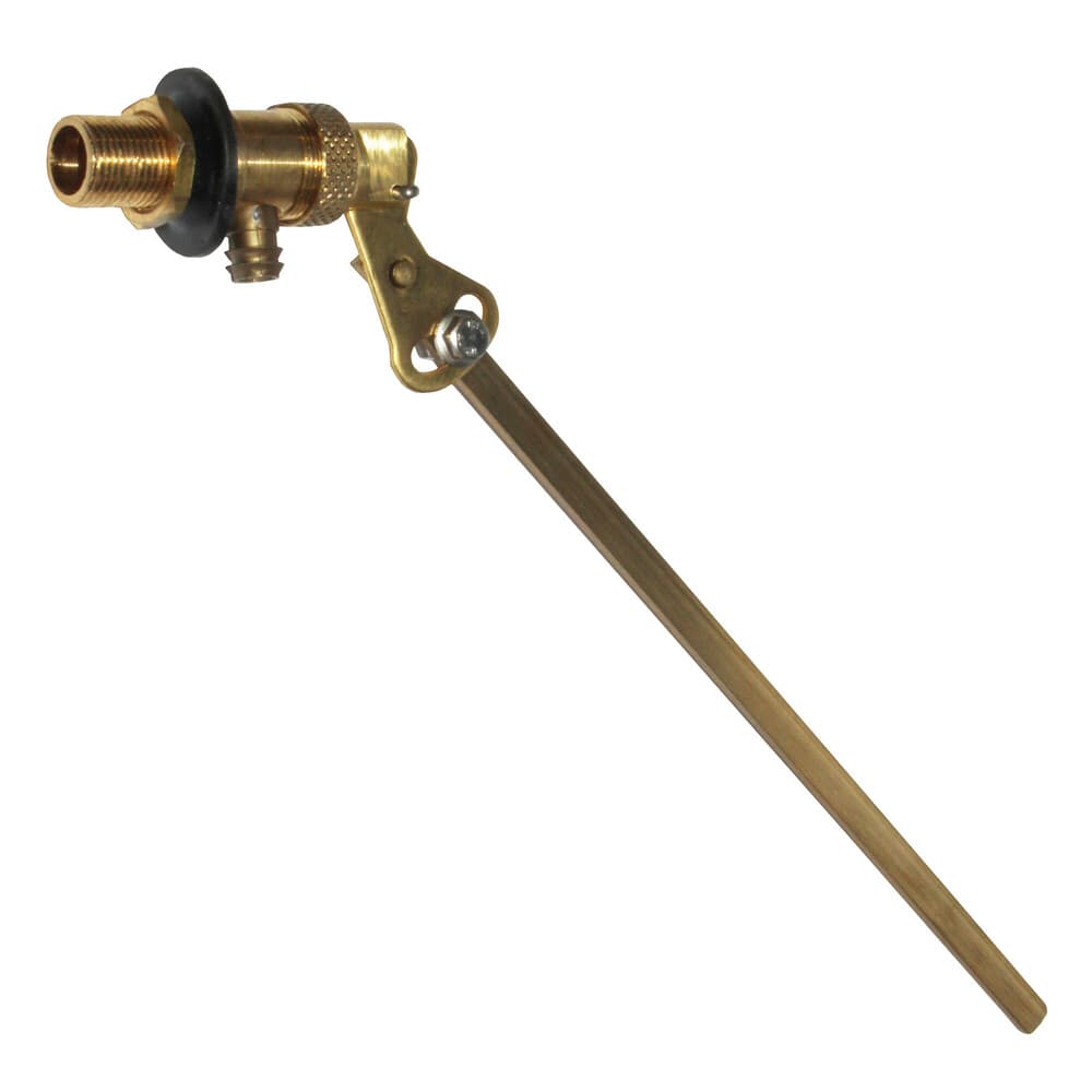 robinet flotteur horizontal 3/8" 300 mm avec tube de flotteur blanc