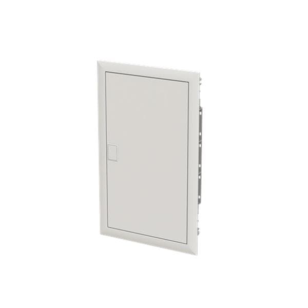UK600 coffret encastré de 3 rangées soit (12 + 2) x 3 = 42 modules avec porte pleine