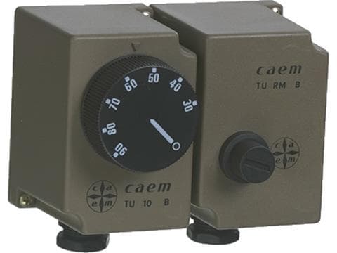 Thermostat double à canne 30 - 90°C + 95°C 1CO + 1NC 15A R1 / 2