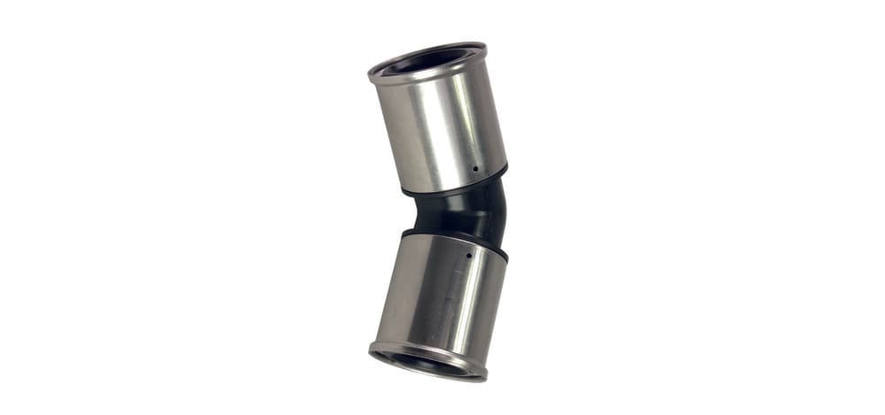 Henco PVDF coude 45° 32-32