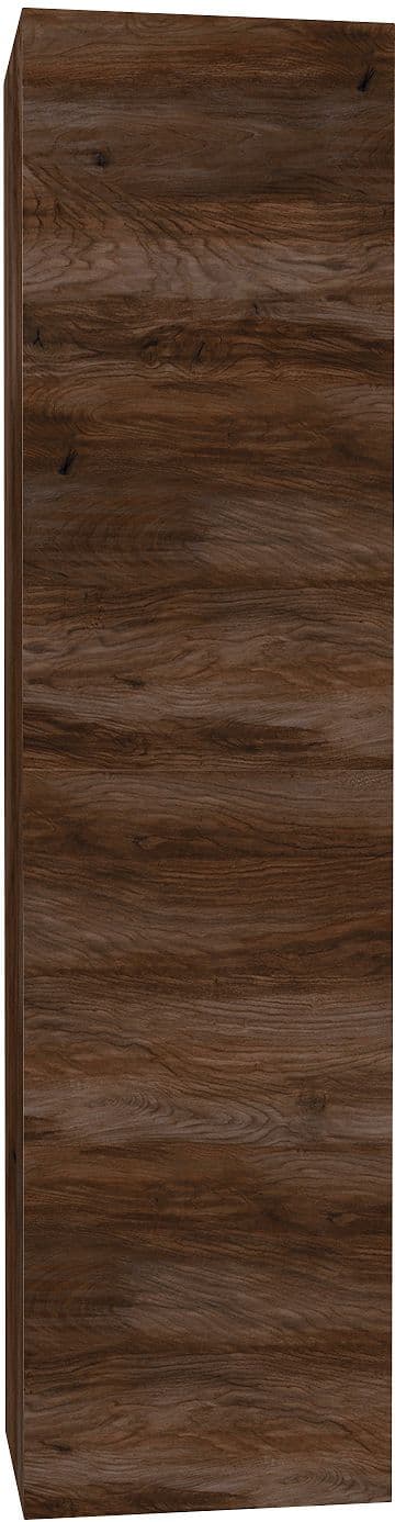 COLONNE COFFEE 1 PORTE GAUCHE 40 NOYER DECOR VELOURS