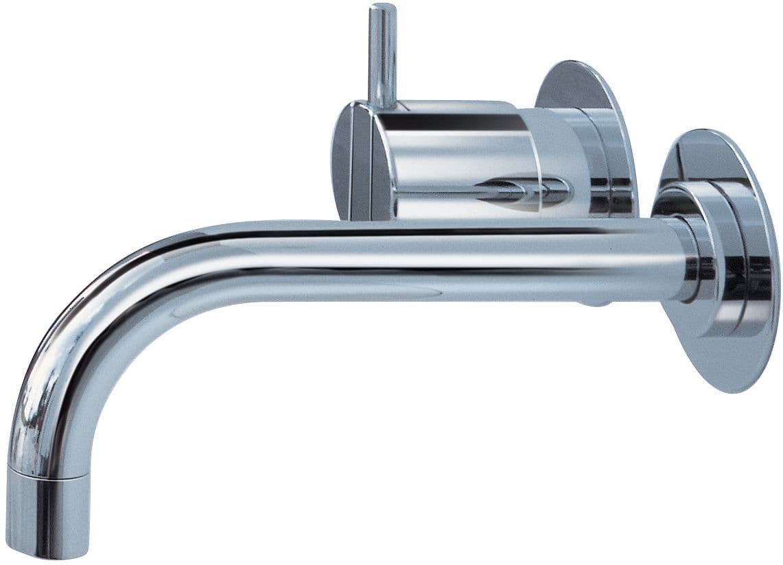 MITIGEUR DE LAVABO A ENCASTRER MURAL VOLA CHROME