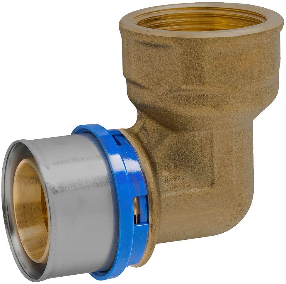 COUDE 90° 50MM-6/4"F ALUPEX