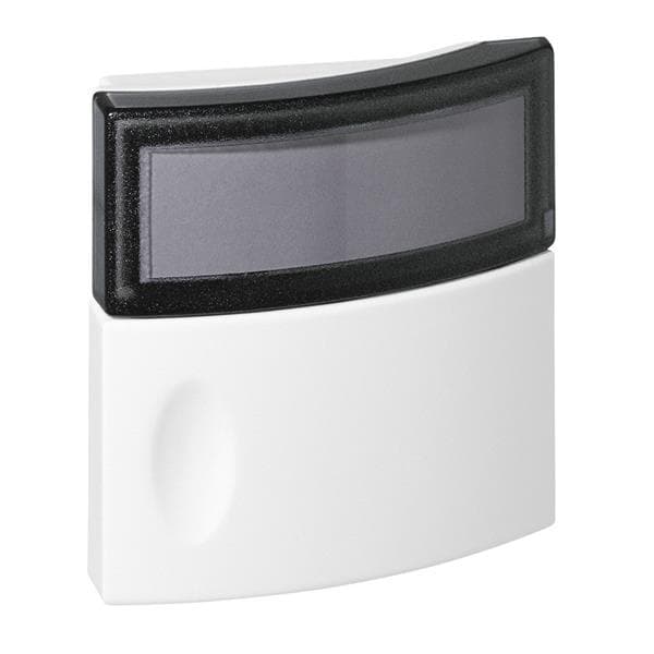 Poussoir Salsa porte - étiquette 24V 2A IP44 IK06 70 x 70 x 25mm Blanc
