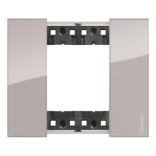 LNow plaque 2 modules Aura pour support référence K4702