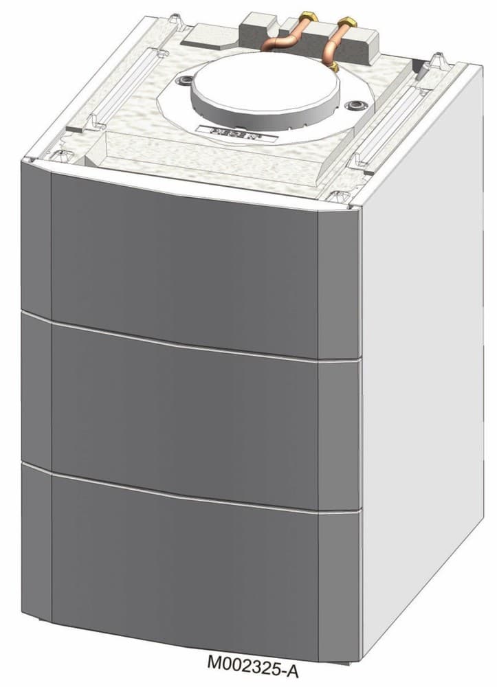 De Dietrich ER223 160SL boiler ECS 155L sol