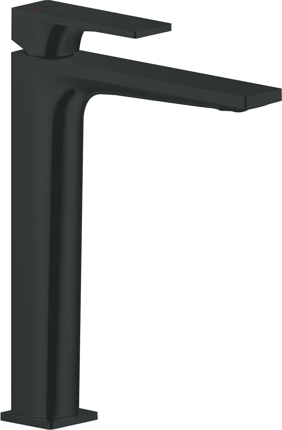 MITIGEUR LAVABO SEVEN NOBILI HAUT CLIC-CLAC NOIR MAT