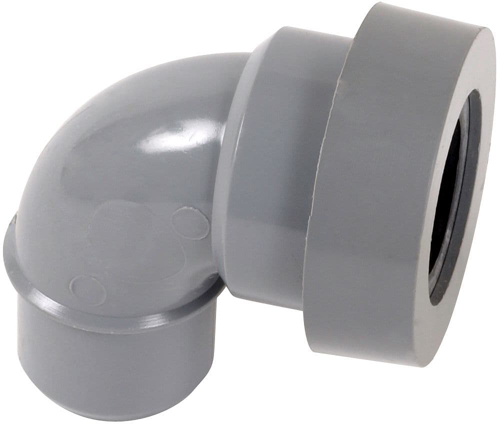 PVC COUDE + JOINT MF 90° 90MM-90MM