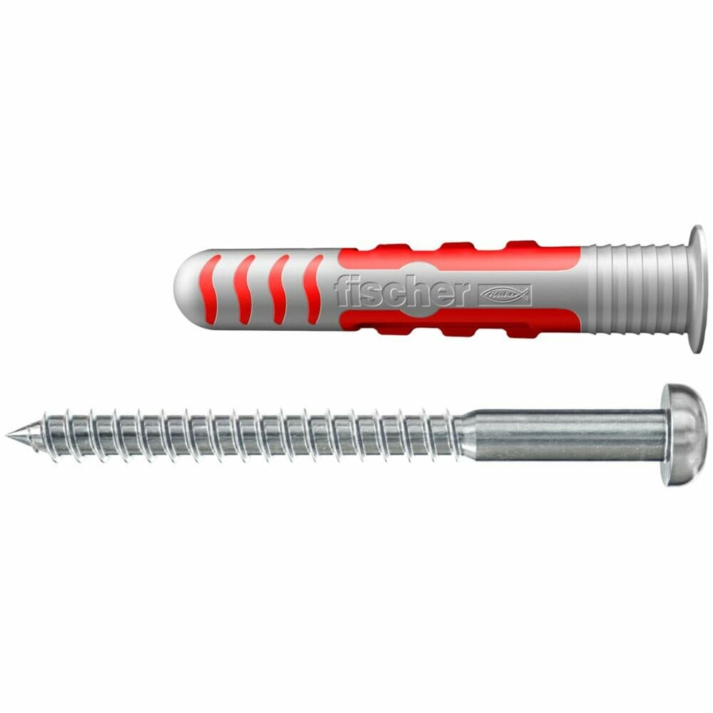 fischer DuoSeal cheville 8X48 INOX A2 avec vis par 4