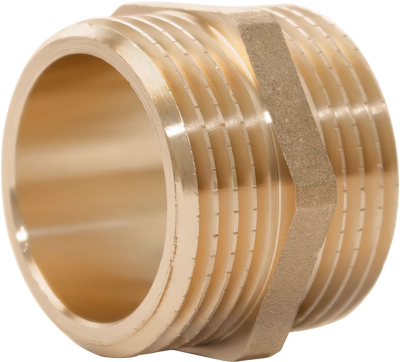 MAMELON FILETE LAITON 1/2"MM D-LIGHT