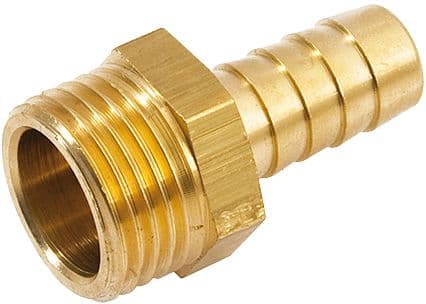 TETON POUR EAU LAITON MÂLE 4/4"M-25MM
