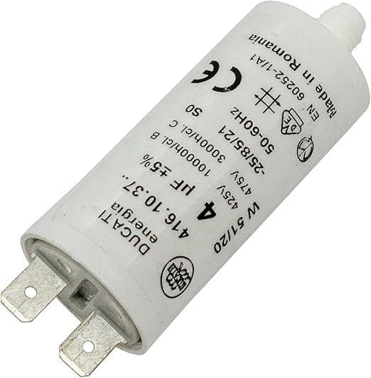 Condensateur 4mf 450V Ø30mm x L 80mm