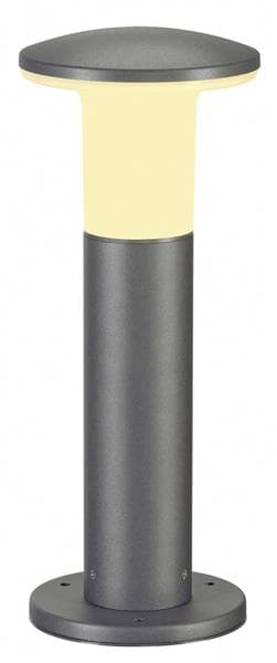 Alpa Mushroom 40 borne, Gris foncé, E27 Eco. énergie, maximum 24W, IP55