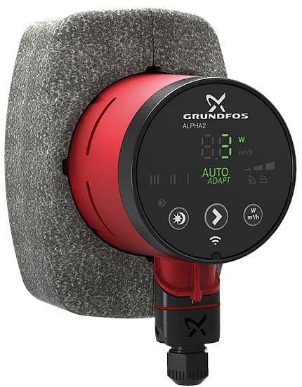 CIRCULATEUR CHAUFFAGE CENTRAL ALPHA2 32-40 GRUNDFOS L180 2"