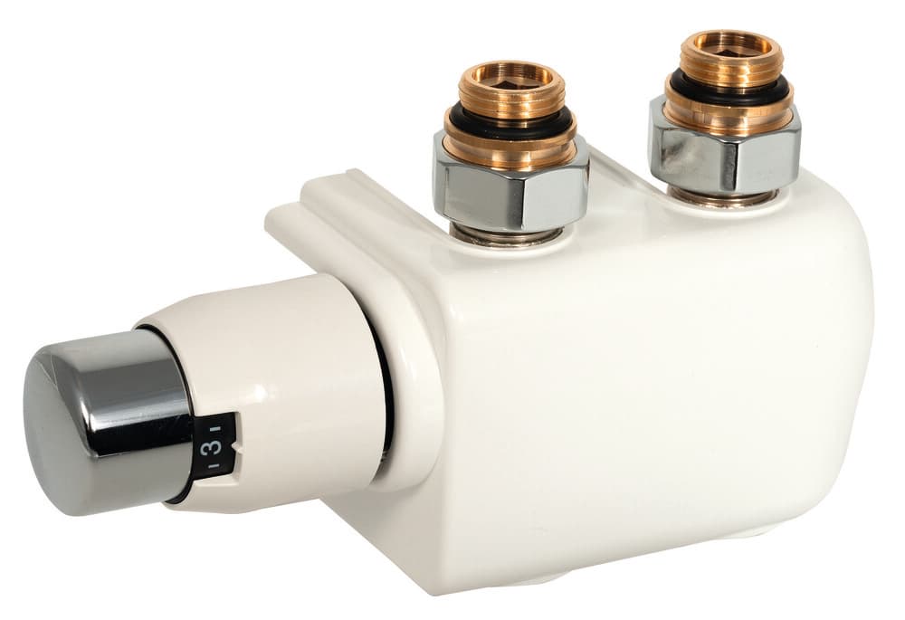 Honeywell Home Therafix bloc H bitube 1/2" + 3/4" blanc