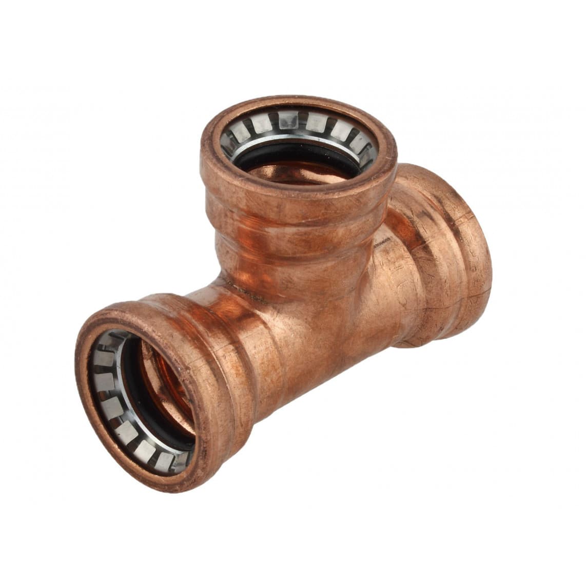 989473317 CU pièce en T, vierge, 22 mm, 3 manchons, (S130)