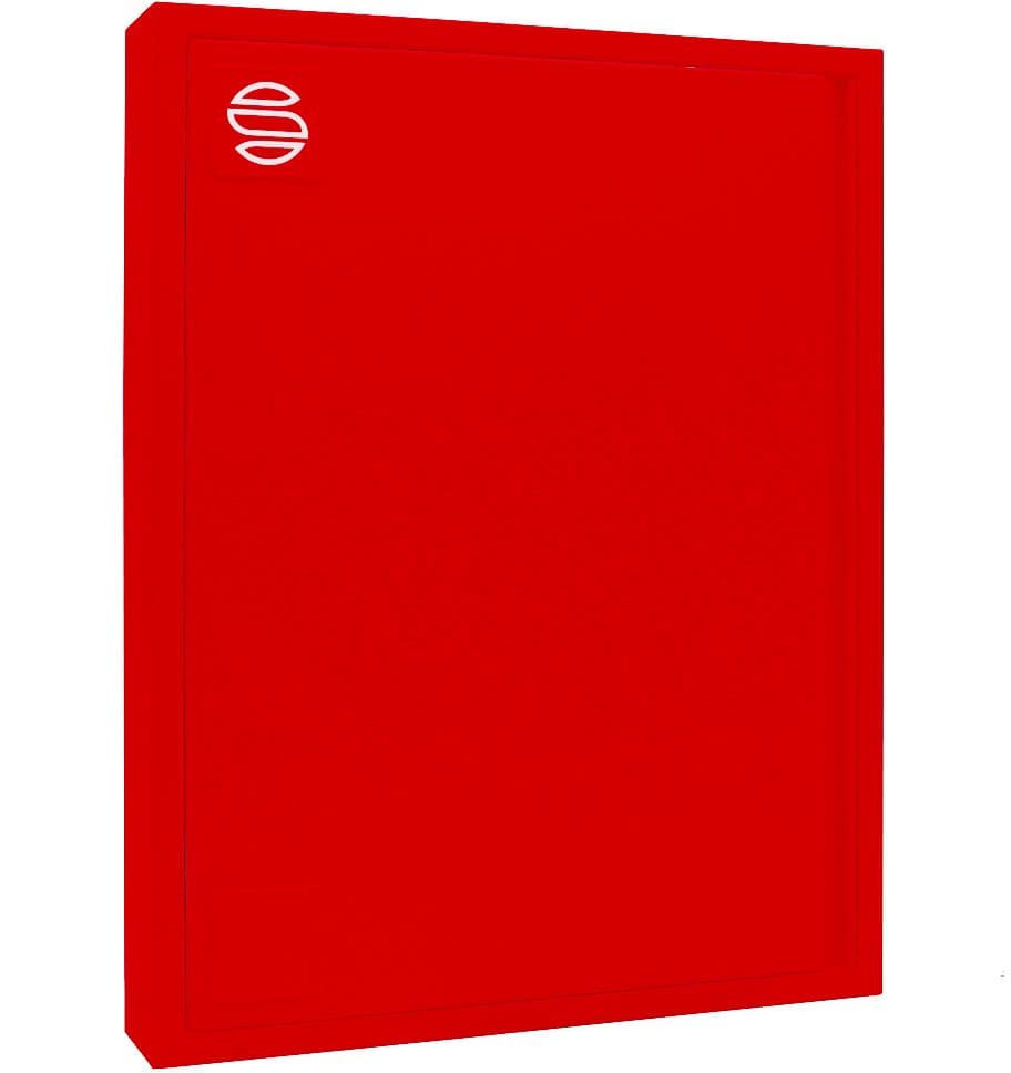 ARMOIRE POUR DEVIDOIR O-32DECO ET NOHA 3/4" AVEC OPTION A ENCASTRER 945X735X280 ROUGE