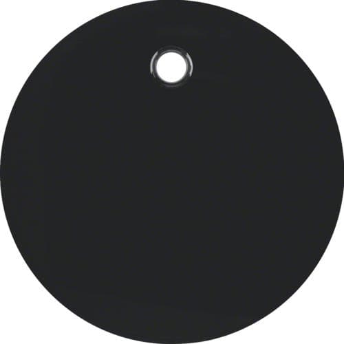 Enjoliveur pour interrupteur à tirage Berker R.1 / R.3 Noir, brillant