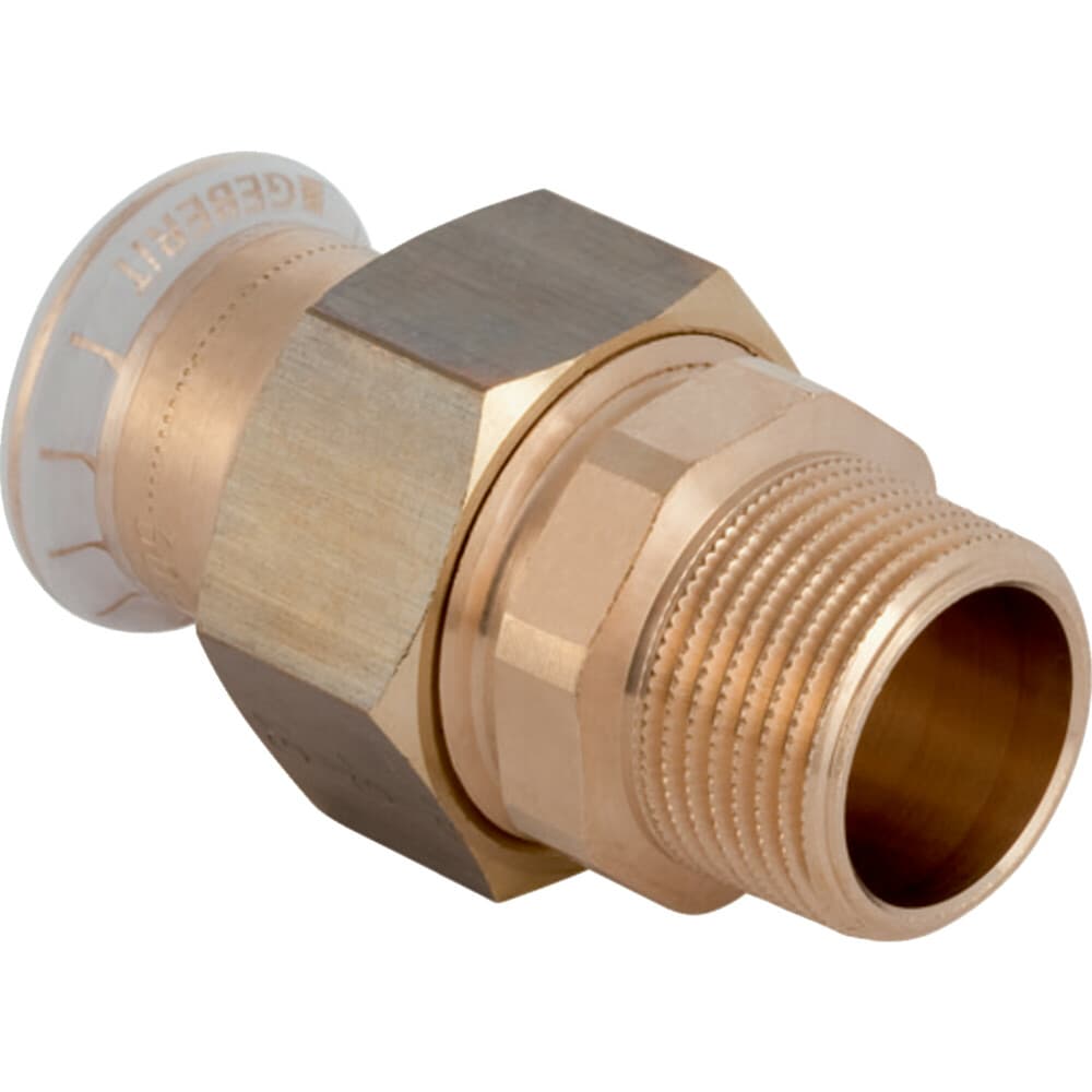 Geberit Mapress cuivre-eau raccord 3-pièces avec filetage extérieur 22-4/4"M