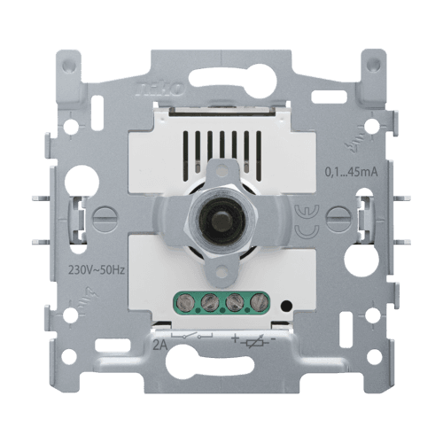 Socle pour variateur à bouton rotatif pour commuter et faire varier l'intensité des ballasts électroniques réglables