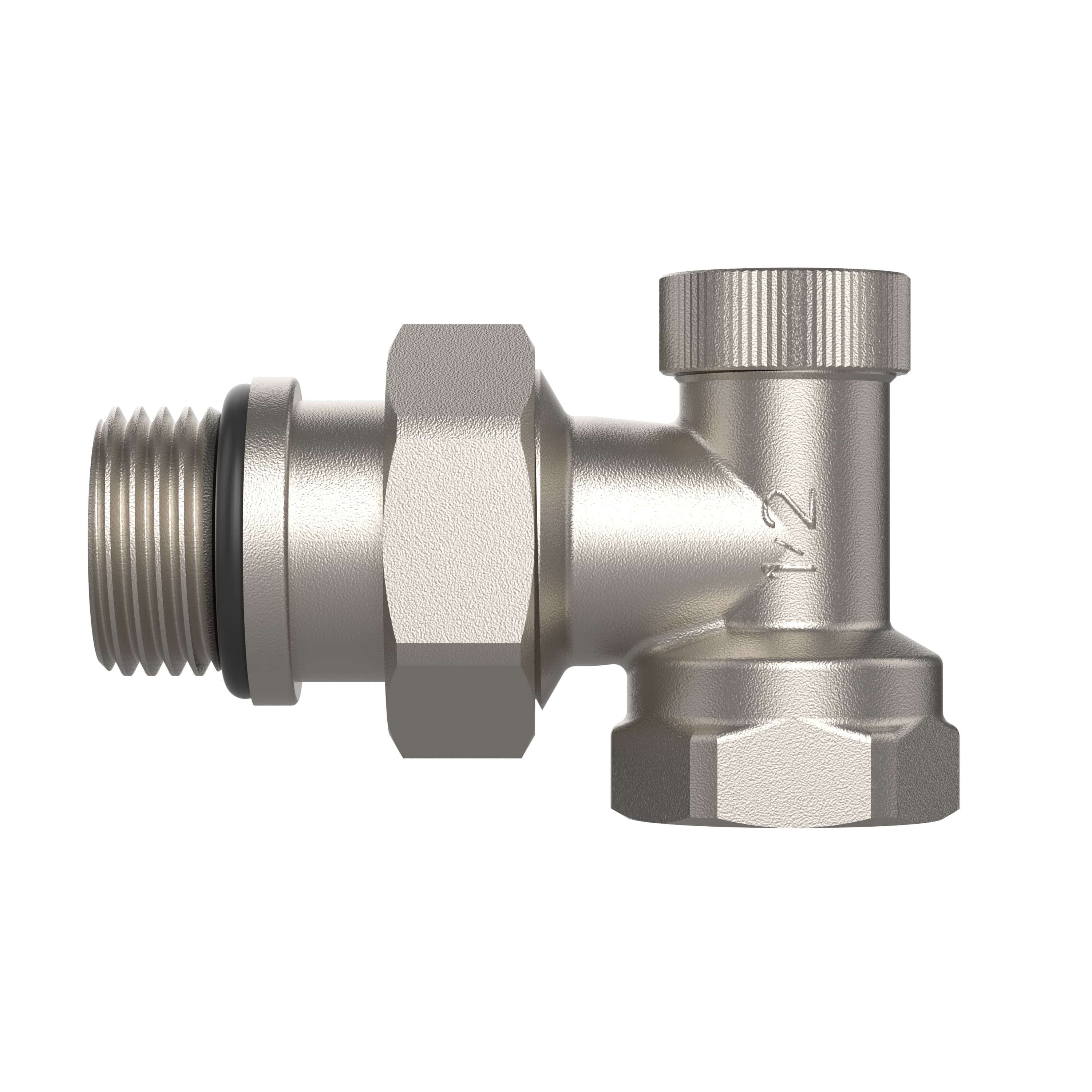 BELRAD ROBINET DE RADIATEUR – ÉQUERRE – 1/2" MF