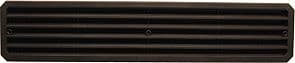 GRILLE D'AERATION PORTE PVC BRUNE B46-H9CM