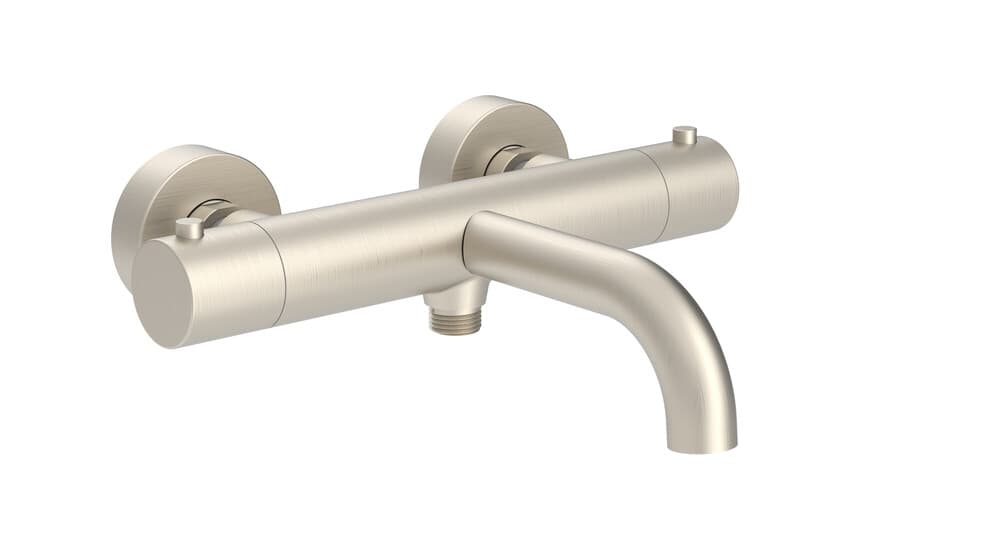 GO Van Marcke Verona mitigeur bain/douche thermostatique nickel brossé