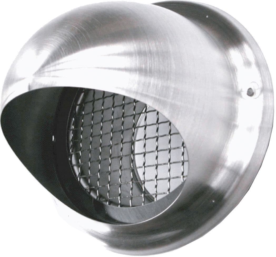 GRILLE DE PULSION SV INOX 100MM