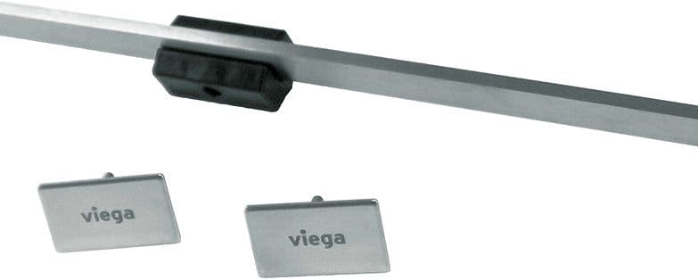 GRILLE 1200MM RACCOURCISSABLE JUSQUE 300 INOX MAT VIEGA