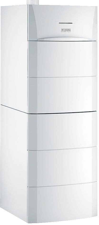 CHAUDIERE SOL CONDENSATION AVEC BOILER 160L SOUS CALORA TOWER GAZ 34KW ALL-IN-ONE