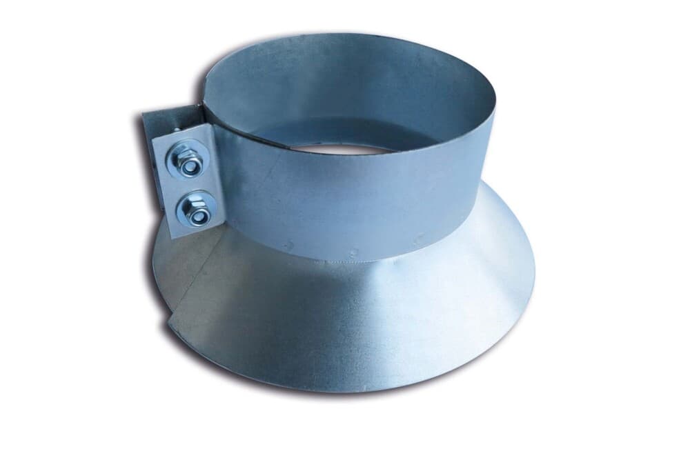 Sanutal collier anti-tempête pour tube galvanisé D160