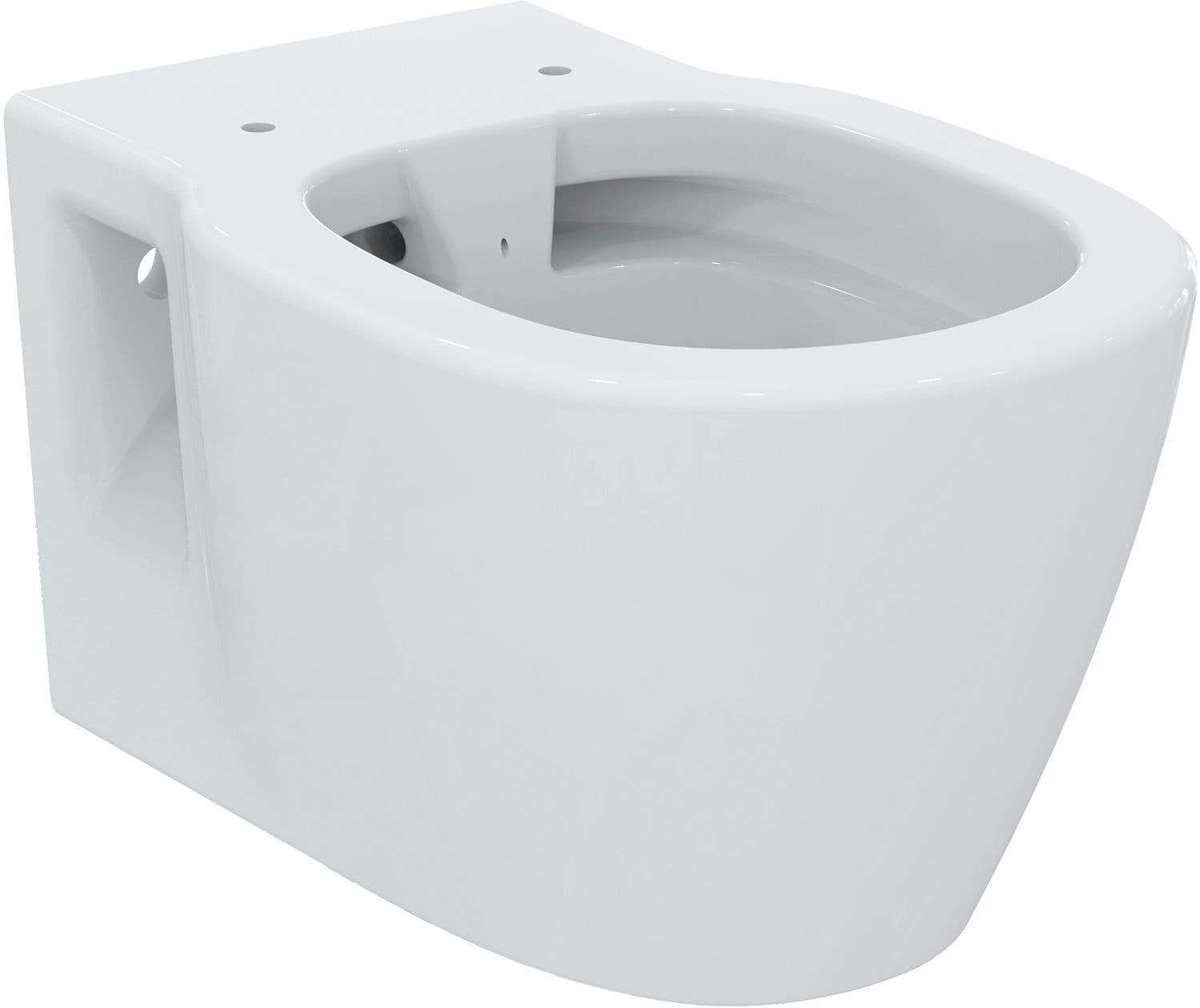 WC SUSPENDU CONNECT IDEAL STANDARD RIMLESS BLANC