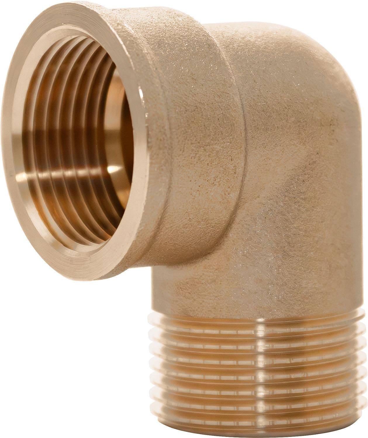 COUDE FILETE LAITON 1/2"MF D-LIGHT