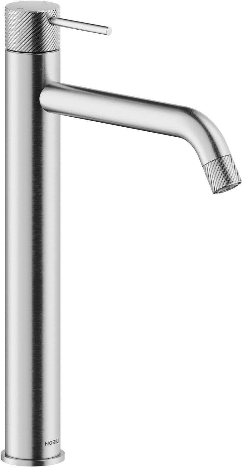 MITIGEUR LAVABO RESPIRO NOBILI HAUT AVEC CLICK-CLACK INOX
