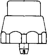 BOUTON POUSSOIR BENKISER COMPLET 1/2"