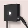 Smappee - borne de charge - EV Wall 1-3P 22kW T2 câble 8m avec support pour câble - EVW-332-C8R-E-W