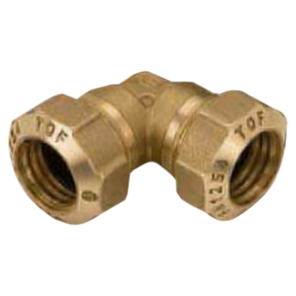 Effebi Tof profit coude en laiton D x D 40X40