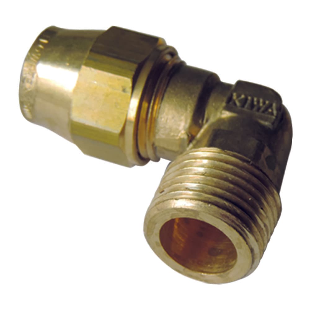 Van Marcke raccord biconique G coude laiton 3/4"M x 22 mm