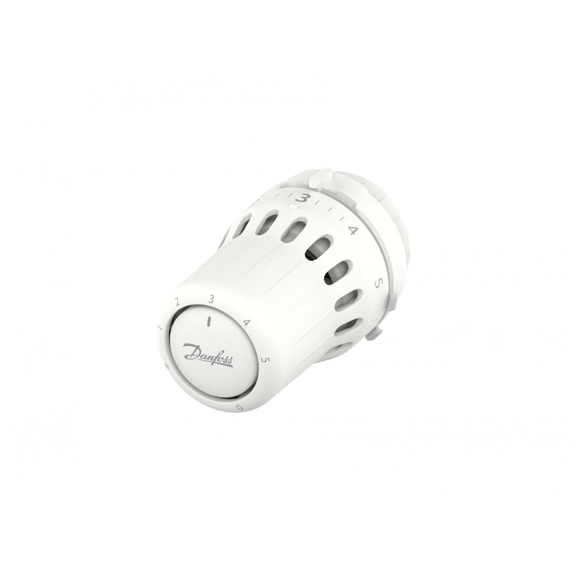 015G3098 DANFOSS React RA Tête thermostatique, blanc, avec sonde intégrée et blocage du zéro