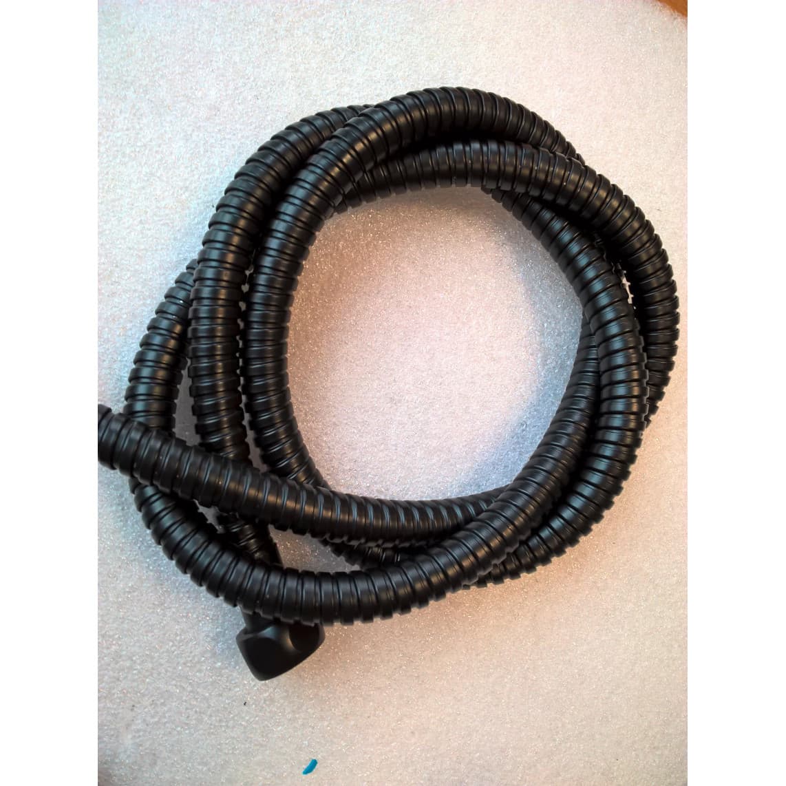 1202504 Flexible de douche, 70 cm, acier inoxydable, noir mat, par ex. pour 3012020